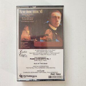 Rachmaninoff Piano Concerto No. 1 & Isle Of The Dead Cassette Quintessence P4C 7